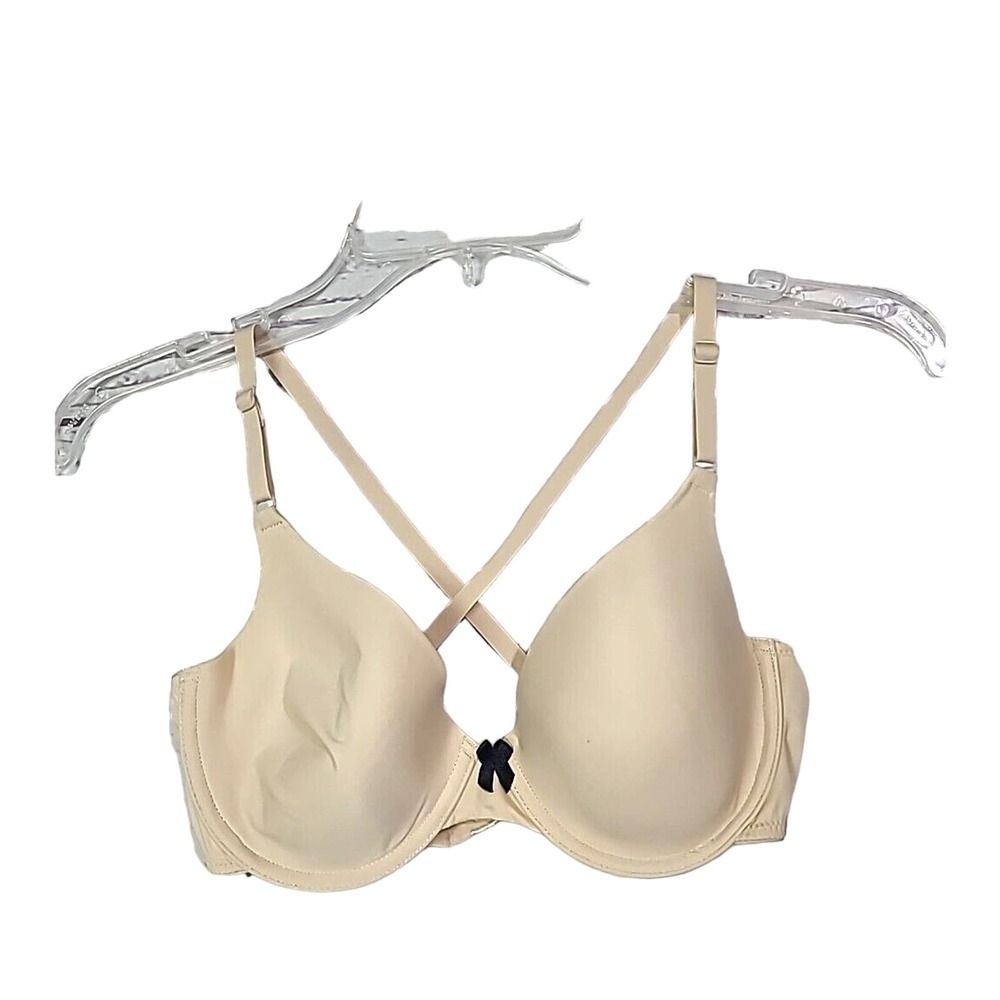 Maidenform One Fab Fit Beige Tailored Full Figure Underwire T-Shirt Bra Size 36C